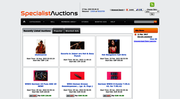 specialistauctions.net