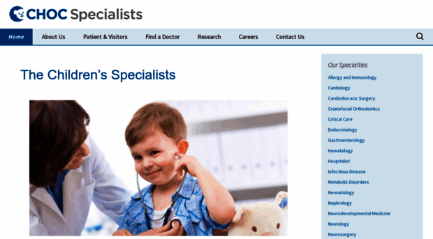 specialists.chocchildrens.org