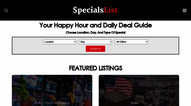 specialslist.com