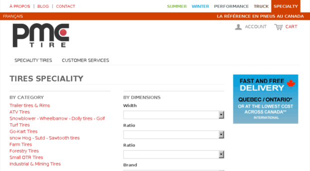 specialty-tires.pmctire.com