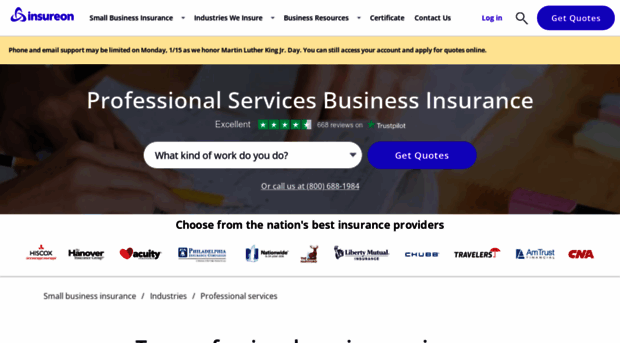 specialty.insureon.com