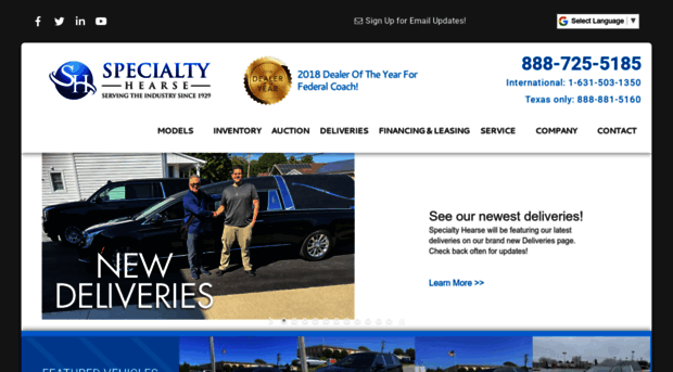 specialtyhearse.com