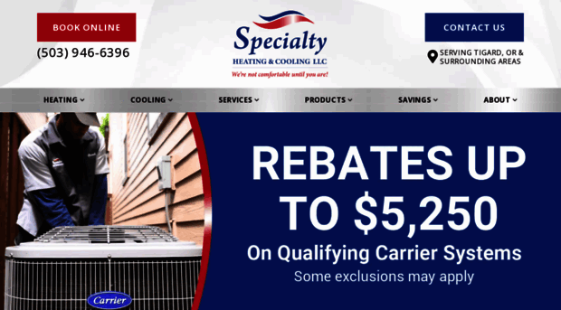 specialtyheating.com