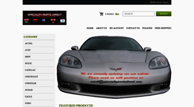 specialtypartsdirect.com