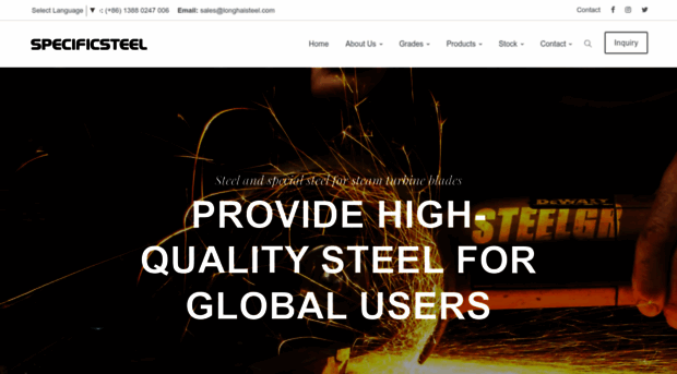 specificsteel.com