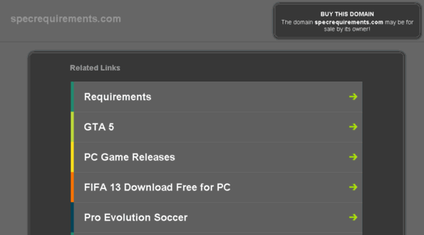 specrequirements.com