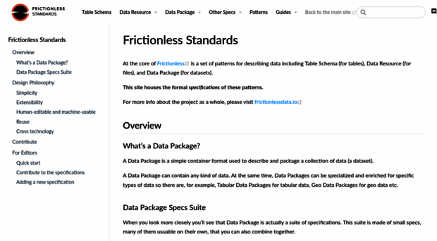 specs.frictionlessdata.io