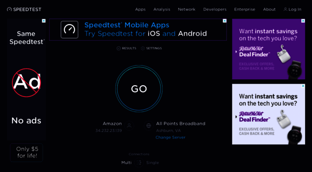 spectranet-lagos.speedtest.net