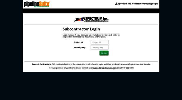 spectrum.pipelinesuite.com