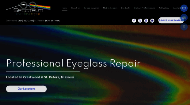 spectrumeyeglassrepair.com