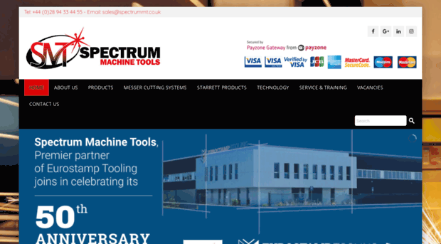 spectrummachinetools.com
