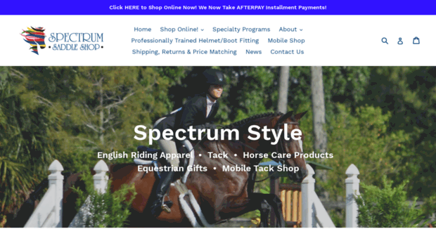 spectrumsaddleshop.com