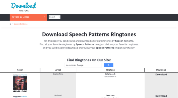 speechpatterns.download-ringtone.com