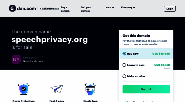 speechprivacy.org