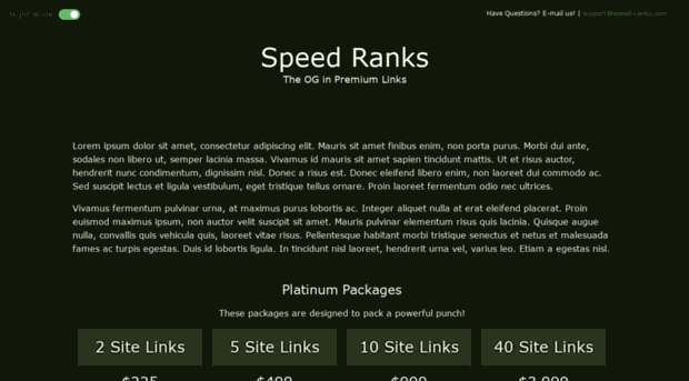 speed-ranks.com