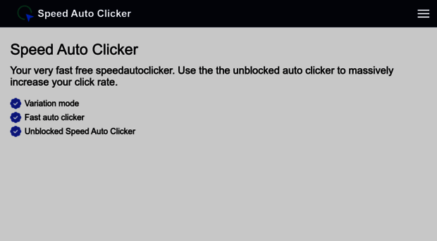 Speed Auto Clicker - Download Fastest Auto Clicker Free