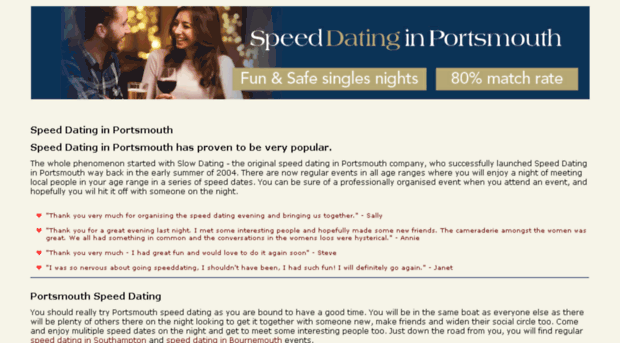 speeddatinginportsmouth.com