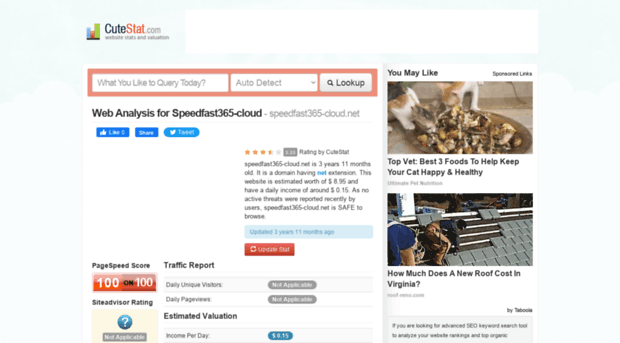 speedfast365-cloud.net.cutestat.com