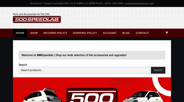 speedlabfiat500accessories.com