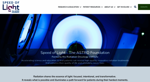 speedoflightfoundation.org