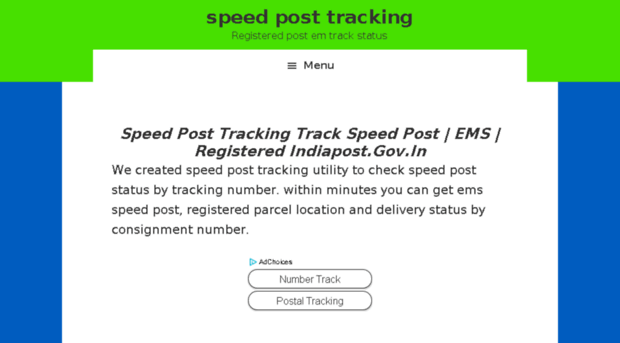 speedposttrackingindia.in
