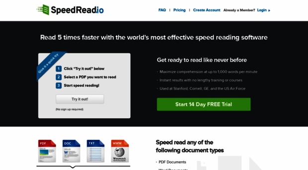 speedread.io