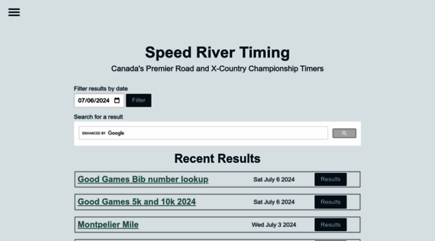 speedrivertiming.com