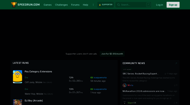 speedruns.com