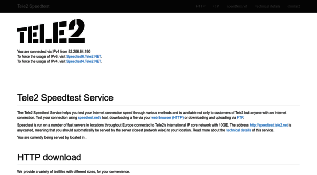 speedtest.tele2.net