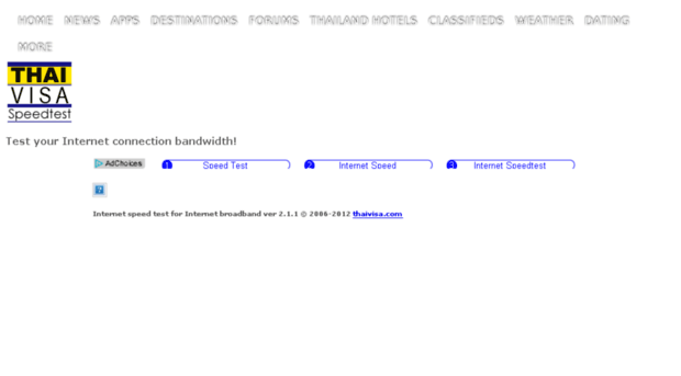 speedtest.thaivisa.com