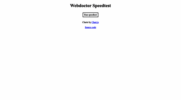 speedtest.webdoctor.ie