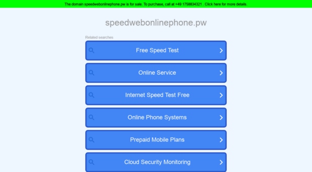 speedwebonlinephone.pw