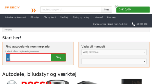 speedyautoparts.dk