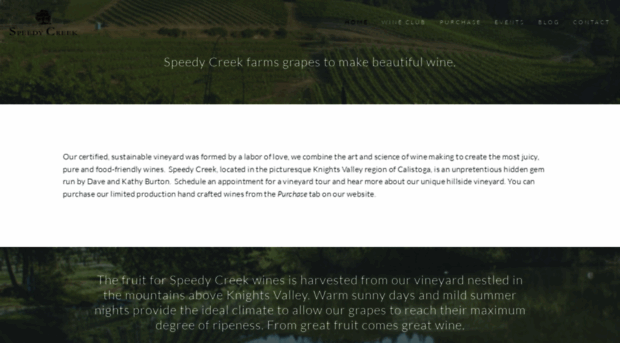 speedycreekwinery.com