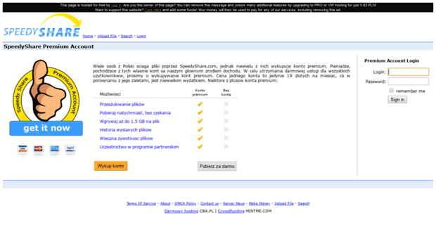 speedysharecomlogin.cba.pl