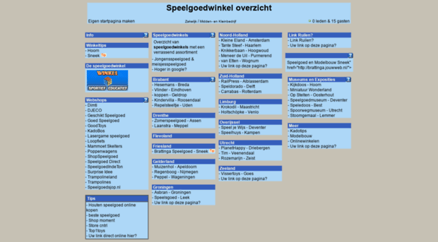 speelgoedwinkels.startkey.nl