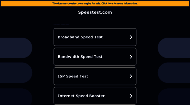 speestest.com