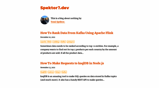 spektor.dev