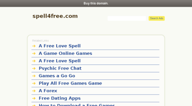 spell4free.com