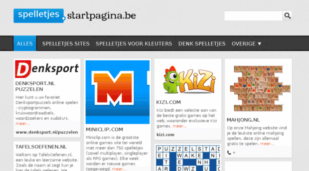 spelletjes.startpagina.be