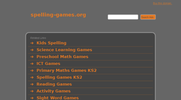 spelling-games.org