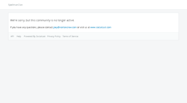 spellmanclan-com.socialcast.com