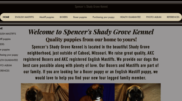 spencershadygrovekennel.com