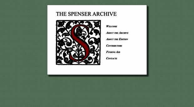 spenserarchive.org