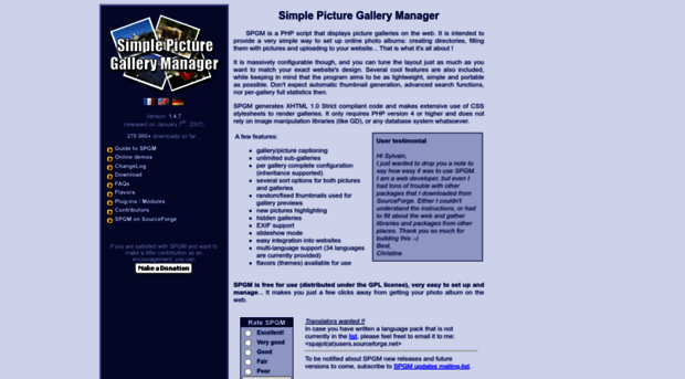 spgm.sourceforge.net