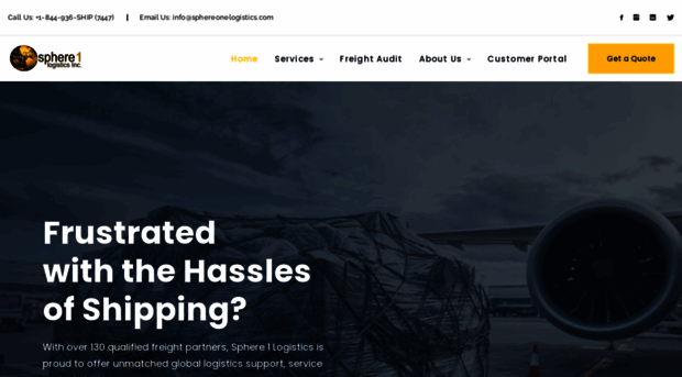 sphereonelogistics.com