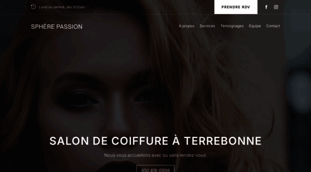 spherepassioncoiffure.com