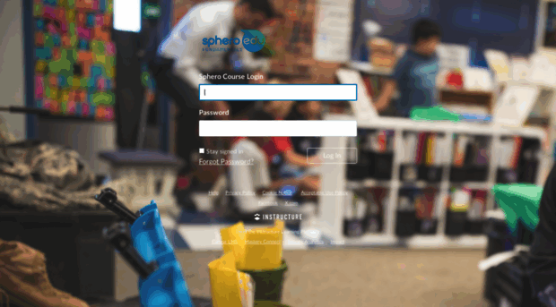 sphero.instructure.com - Canvas Login | Instructure - Sphero Instructure