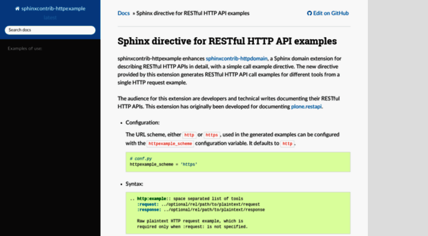 sphinxcontrib-httpexample.readthedocs.io