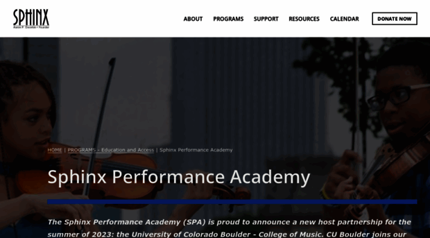 sphinxperformanceacademy.org